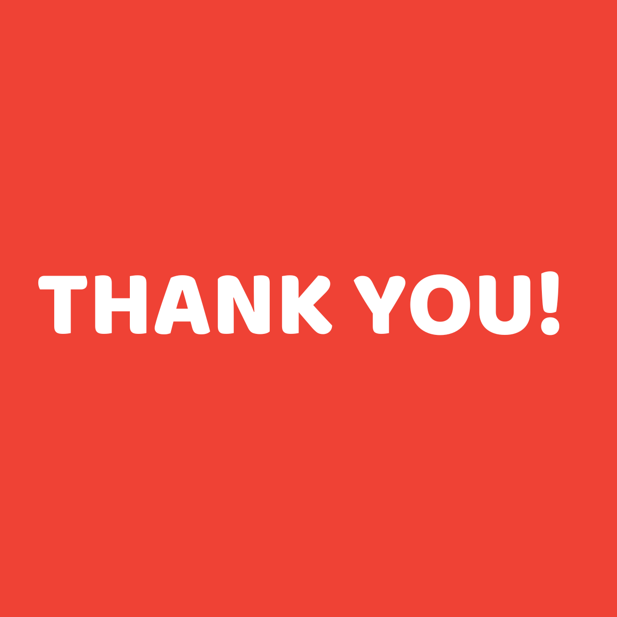 Thank You! postcard front — Coco Lane