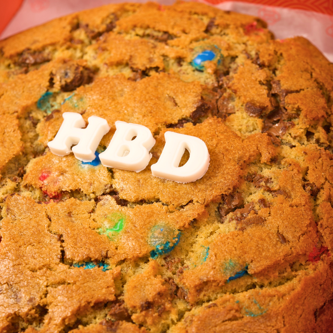 1kg Coco Lane cookie loaded with milk, dark, and white chocolate