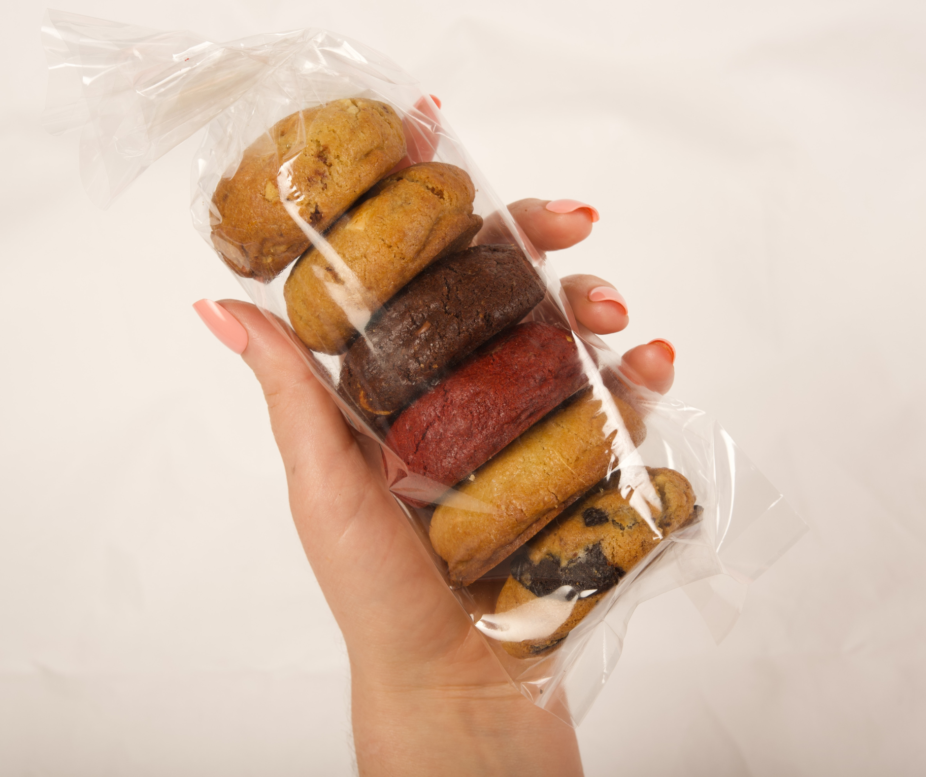 Mini chocolate cookies in Coco Lane gift box — assorted flavours