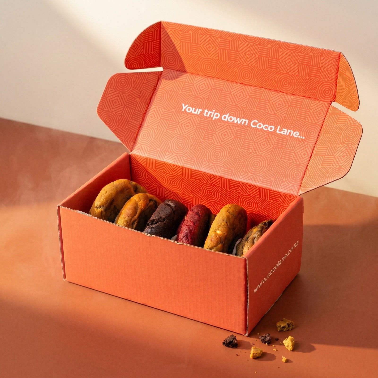 The Classic Six Pack — Coco Lane gift box, six bestseller cookies