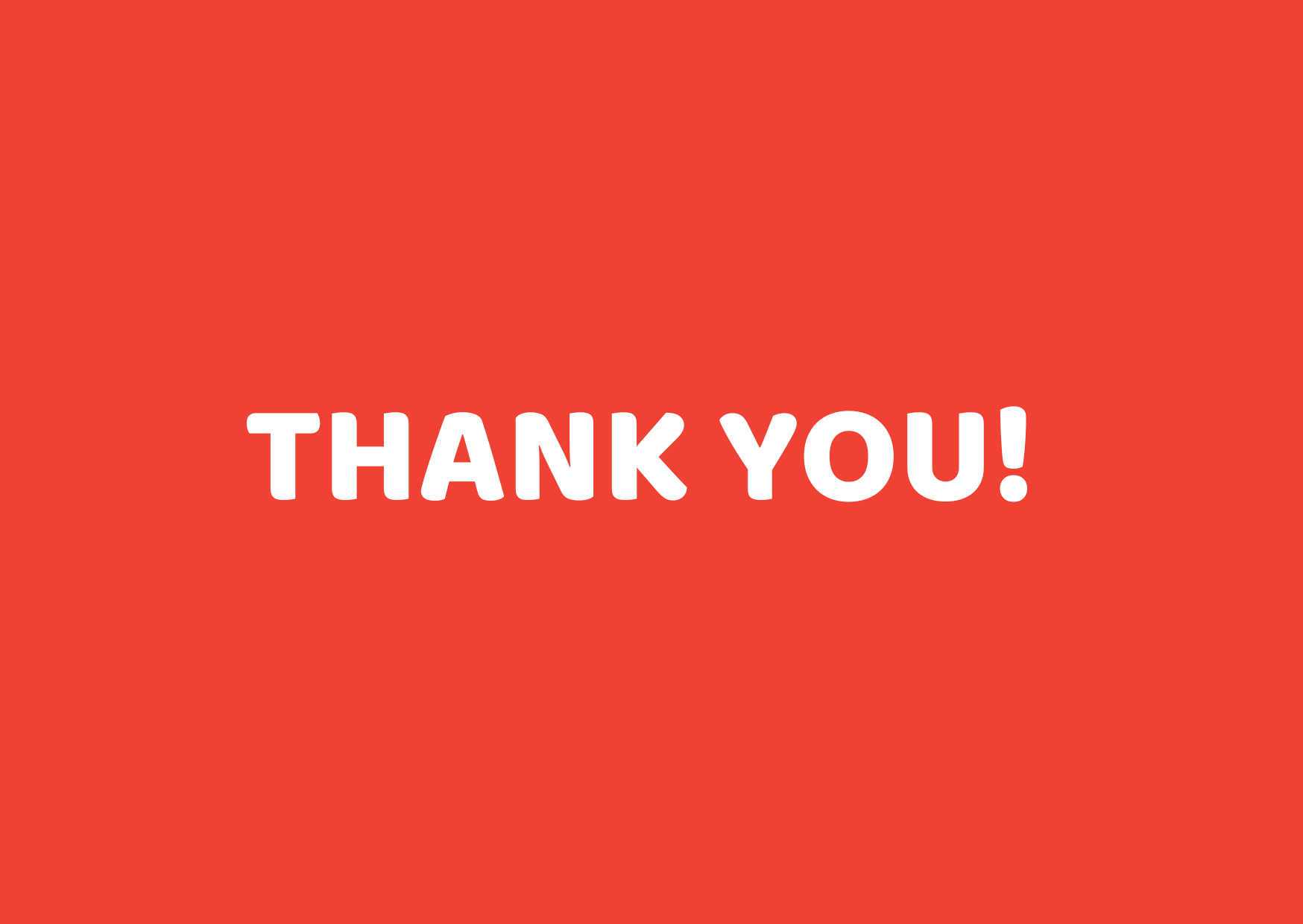 Thank You! postcard front — Coco Lane