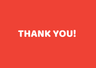 Thank You! postcard front — Coco Lane